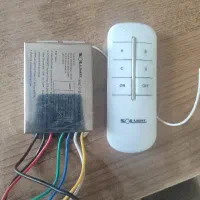 سوئیچ کنترل چهارکاناله لوستر صفحه ای