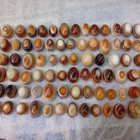 انگشتر و نگین باباقوری 3پوست گلچین پک 83تایی
