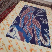 پتو پلنگی|رختخواب، بالش، پتو|قم, نوبهار|دیوار