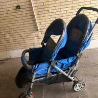 کالسکه دوقلودرحدنو‌ازش استفاده نشده  ۹میلیون