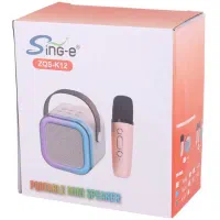 اسپیکر  ZQS-K12 + میکروفون بی سیم