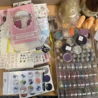 وسایل کاشت ناخن کامل به صورت یکجا|آرایشی، بهداشتی، درمانی|تهران, نارمک|دیوار