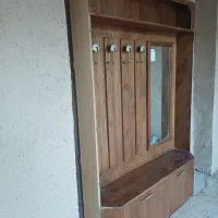 جاکفشی چوب لباسی  چوب کبوده وکمدویترین وکتابخانه