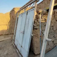 درب حیاط سه ۳لنگه و نرده حفاظ|مصالح و تجهیزات ساختمان|مبارکه, |دیوار