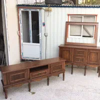 کنسول میز تلویزیون ابزاری فرانسوی کلاسیک مدرن|بوفه، ویترین، کنسول|چهاردانگه (تهران), |دیوار
