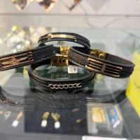 دستبند چرم مردانه