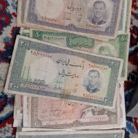 شصت عدد اسکناس شاهی همه مدل|کلکسیون سکه، تمبر، اسکناس|سبزوار, رباط|دیوار