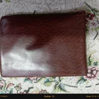 دو عدد کیف جیبی تمام چرم حدودا ۴۰مال سال پیشه