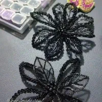 گل مخمل استامپ ورک|گل مصنوعی|خرم‌آباد, |دیوار