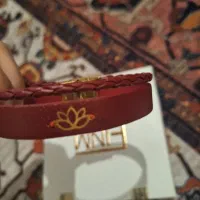 دستبند چرم طلادار|بدلیجات|کرج, کوی مدرس|دیوار