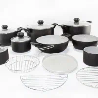 سرویس قابلمه گرانیت ۲۴ پارچه