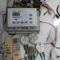 برد خازن کنترل و سنسور دما و جلو پنجره کولر|ماشین‌آلات صنعتی|رشت, دیانتی|دیوار