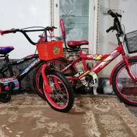 دو عدد دوچرخه سایز 20 و16 درحد نو