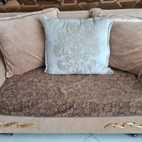 مبل راحتی هفت نفره و میز جلو مبلی|مبلمان خانگی و میز عسلی|قزوین, |دیوار