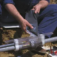 اجرا مفصل های رزینی و حرارتی و کابلشو کردن کابل