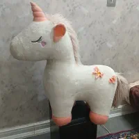 عروسک اسب تک شاخ بزرگ