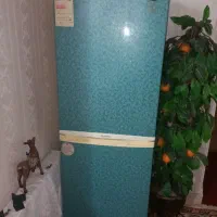 یخچال فریزر ۲درب  یخساران رنگ آبی فیروزه ای زیبا