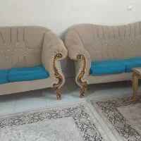 مبل راحتی ۷نفره در حد نو|مبلمان خانگی و میز عسلی|خوی, |دیوار