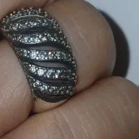 حلقه نقره پرنگین