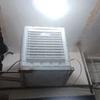 کولر۲۸۰۰ آبی ورکینگ ولاستیک مزد وپراید و۲عددتیوپ