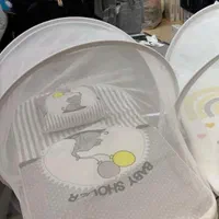 پشه بند تشکی نوزاد کاملا سالم و نو