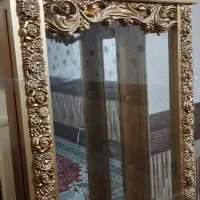 بوفه طلایی چوبی|بوفه، ویترین، کنسول|زاهدان, |دیوار