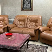 مبل راحتی چرم ایتال استیل|مبلمان خانگی و میز عسلی|تهران, حشمتیه|دیوار