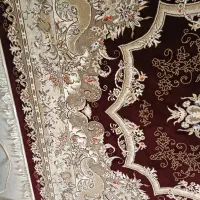 فرش گنجینه تمام نخ ۹متری|فرش|چهارباغ, |دیوار