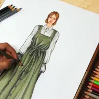 طراحی لباس واقعی
