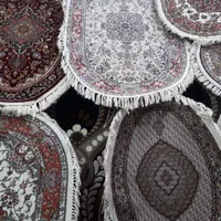 فرش بیضی خطیبی هریس ماهی دایره اولیا هر سایز