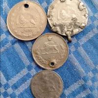 4عدد سکه قدیمی شاهی|کلکسیون سکه، تمبر، اسکناس|اسلامشهر, شهرک قائمیه|دیوار