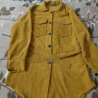 مانتومخمل کبریتی