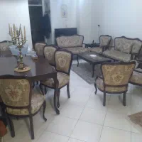 مبلمان با میز ناهارخوری ۸نفره