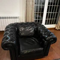 ست مبل چرم و چوب|مبلمان خانگی و میز عسلی|کتالم و سادات شهر, |دیوار