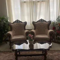 دو دست مبلمان|مبلمان خانگی و میز عسلی|شیراز, محمدیه|دیوار