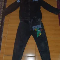 کت شلوار جین