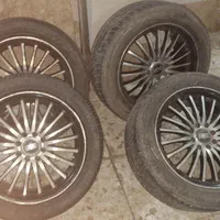 فروش رینگ اسپرت BBS سایز ۱۶ با لاستیک ۲۰۵ در حد