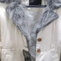 پالتو سفید رنگ دخترونه|لباس|آبادان, |دیوار