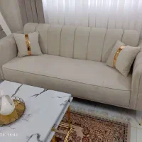 مبل،8نفره، نو نو،سالم وشیک|مبلمان خانگی و میز عسلی|قائم‌شهر, |دیوار