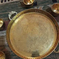 برنزی|قوری، کتری، قهوهساز دستی|شیراز, گود عربان|دیوار