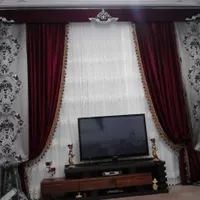 دوخت تعمیر و نصب پرده (نقد و اقساط)|پرده، رانر، رومیزی|شیراز, احمدآباد|دیوار