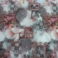 دو قواره چادر رنگی