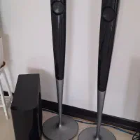 یک جفت باند ال جی به همراه ساب و دی وی دی|سیستم صوتی خانگی|کرج, شهرک یاس شمالی|دیوار