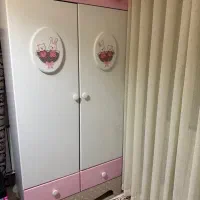 سرویس چوب تخت و کمد بچه نوی نو برند آپادانا|تخت و صندلی بچه|تهران, فردوس|دیوار