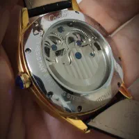 ساعت کارتیه اتوماتیک کوکی اسکلتون پشت شیشه ای