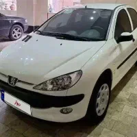 ۲۰۶ تیپ ۲ سفید ۱۴۰۱ کم‌کارکرد بدون رنگ