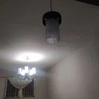 دوتا لوستر ۵ شعله و یک لوستر ۲شعله ست|لوستر و چراغ آویز|شیراز, اصلاحنژاد|دیوار