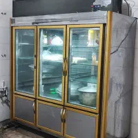 یخچال ایستاده شش درب.تاپینگ سرد.فریزر خوابیده