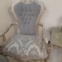 مبل استیل با میزغذاخوری و ساعت|مبلمان خانگی و میز عسلی|تهران, مجیدیه|دیوار