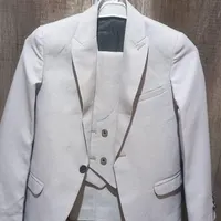 کت و شلوار پسرانه طوسی